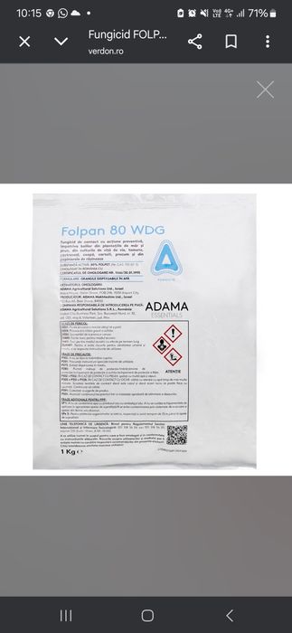 FOLPAN fungicid Adama