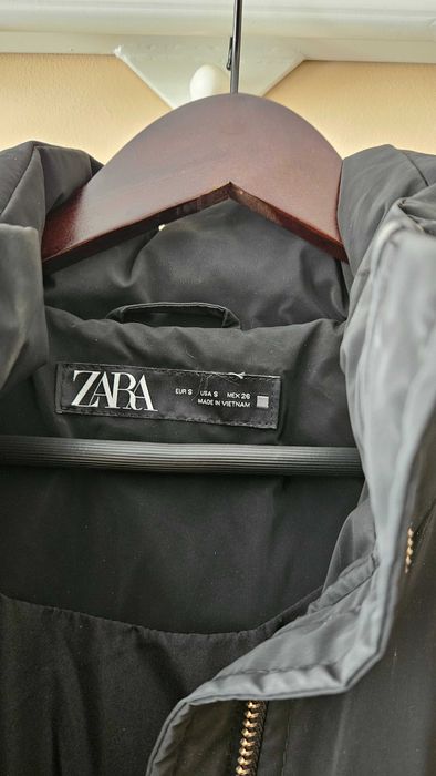 Зимно яке ZARA черно размер S