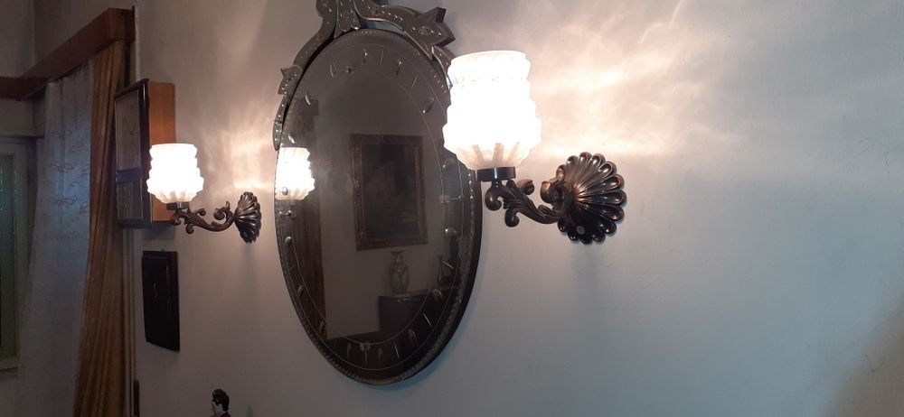 Aplica din bronz vintage