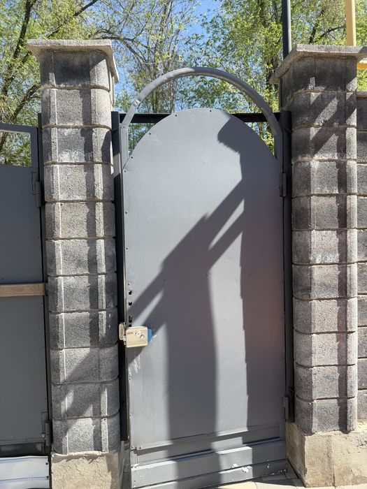 Ворота распашные и калитка