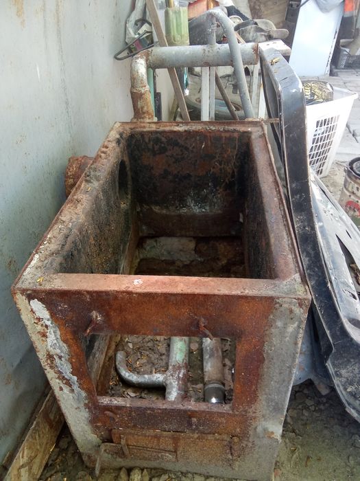 Печь котел на ..