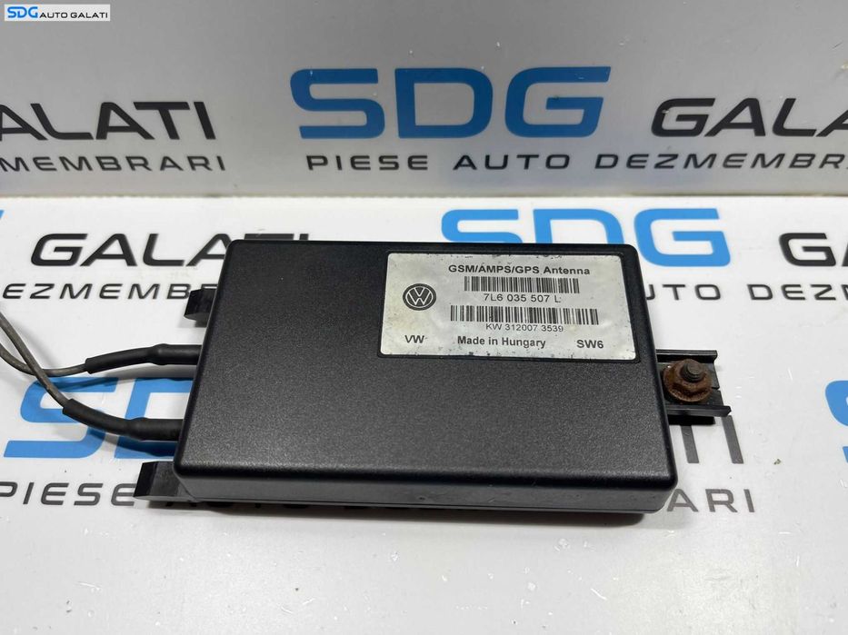 Antena Modul GPS Navigatie Volkswagen Touareg 7L 2006 - 2010 Cod 7L6035507L