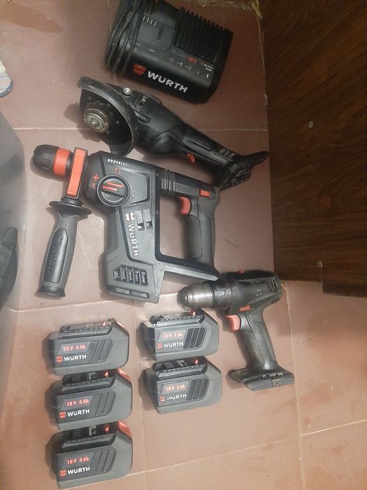 Безчеткови машини Вюрт 18v