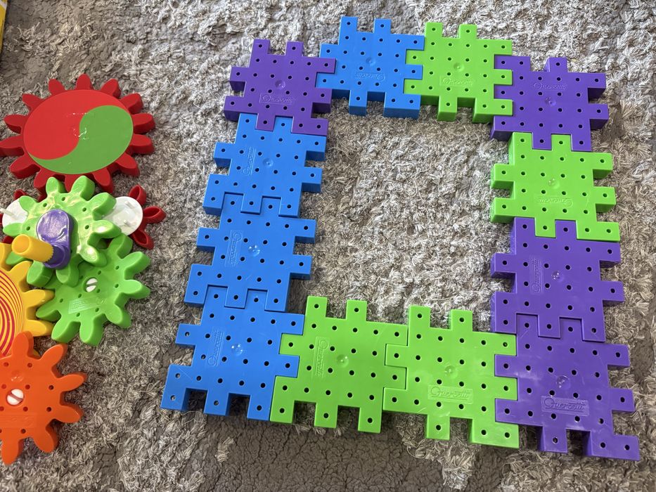 Комплект за игра Quercetti Kaleido Gears, Зъбни колела