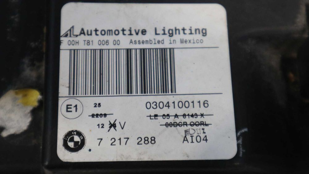 Десен халогенен фар Н7 БМВ Х3 Ф25 преди фейслифт