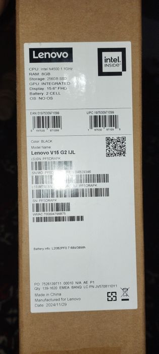 Notebook Lenova tâp taza qolanilmagan tek sistema salib qoydim