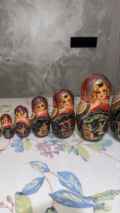 Эксклюзивная матрёшка 10 принадлежностей