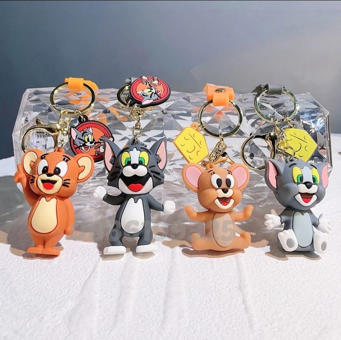 Голяма плюшена играчка Том и Джери, 55см Tom and Jerry плюшени играчки