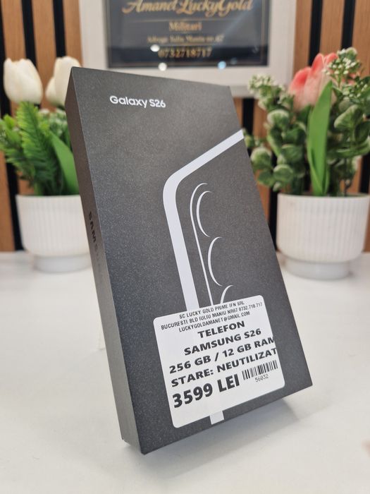 Samsung S26 256GB / 12GB RAM sigilat Garanție! #56032