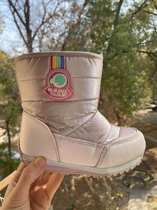 Сапоги зимние на девочку размер 29