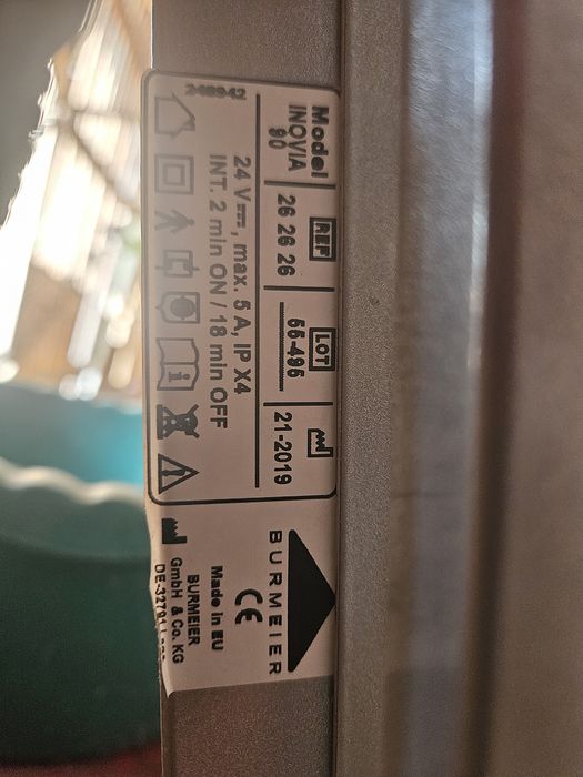 Pat medical electric Burmeier Inovia 90 – complet funcțional