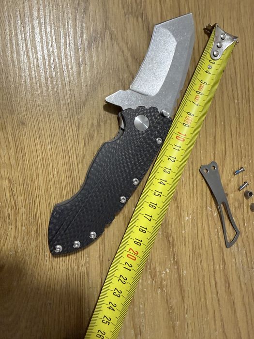 Сгъваем Нож - Титан - Карбон