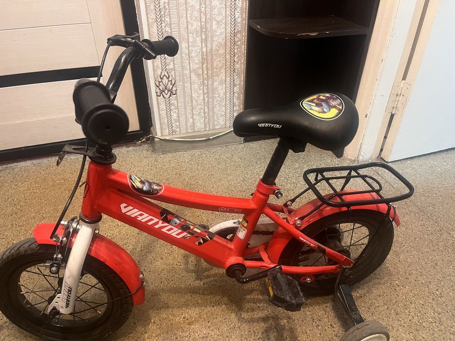 Детский велосипед для девочки 3-4 года