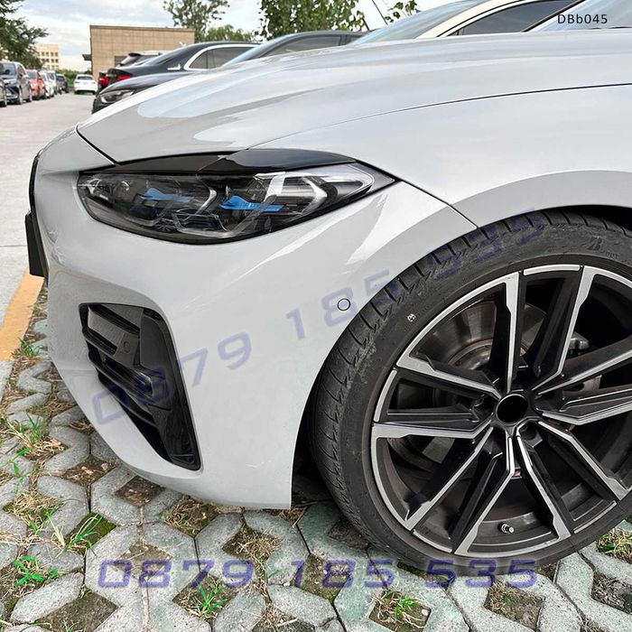 Вежди за фарове BMW G80 G82 M3 M4 G22 G23 i4 G26 2020+, черни DBb045