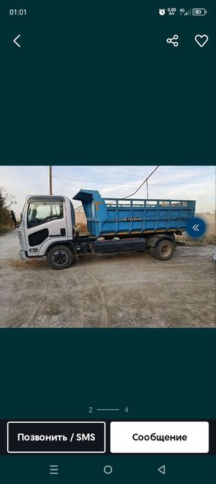 Isuzu samasval tez va arzon sotiladi