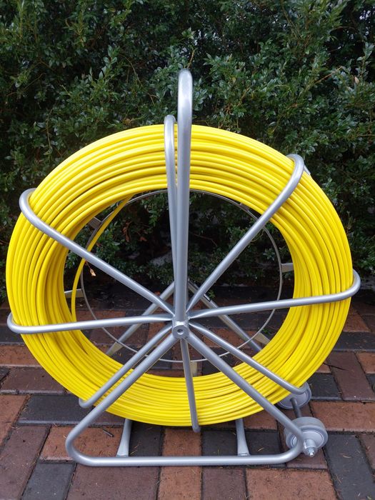 200m x 8mm Tragator cabluri  sonda tras cablu
electric fibra optica