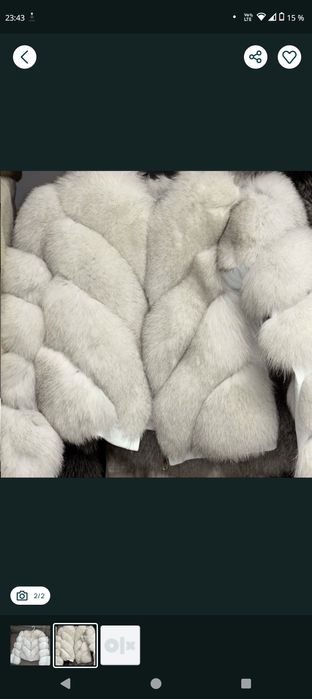 Blana naturala de vulpe