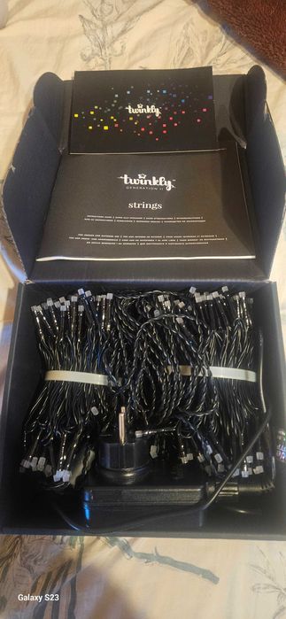 Twinkly 600 LED RGB Smart – instalație craciun premium control din telefon, WiFi. Noua