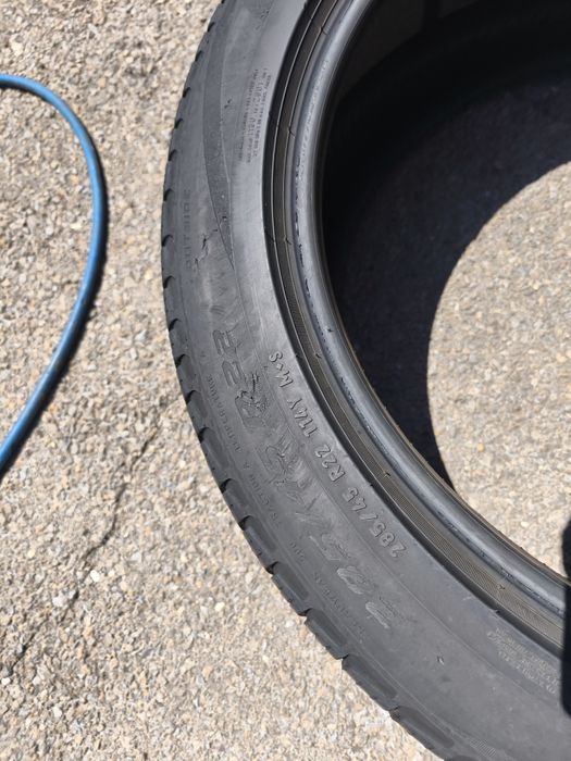 285/45/22" 4бр Pirelli scorpion zero all season,dot2423,6-7mm