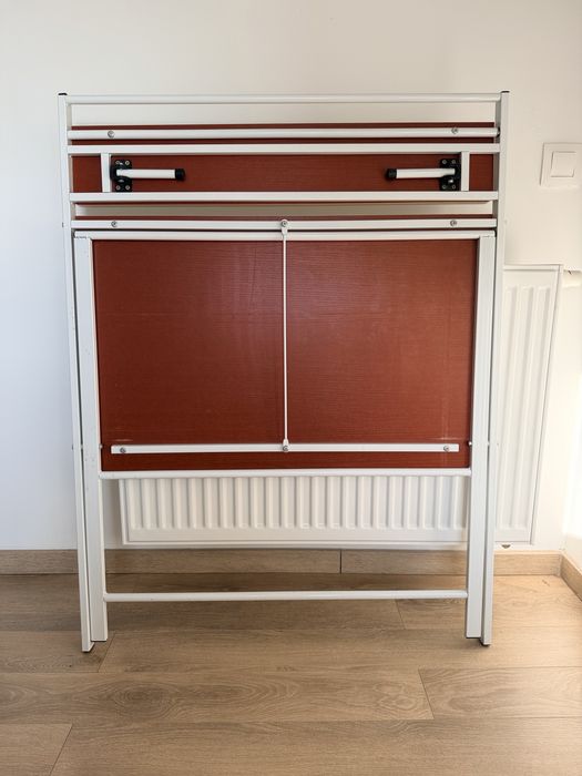 Vand Birou pliabil, cu raft, Tablezy InnovaGoods, otel/MDF, alb, 97 cm