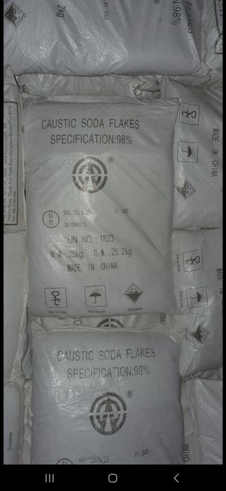 Каустическая сода чешуированная 98%