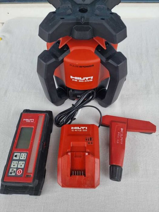 Hilti PR 30-HVS A12 - Ротационен лазер със червен лъч/куфар/