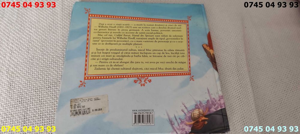 carte carti muc cel mic de wilhelm hauff cartonata