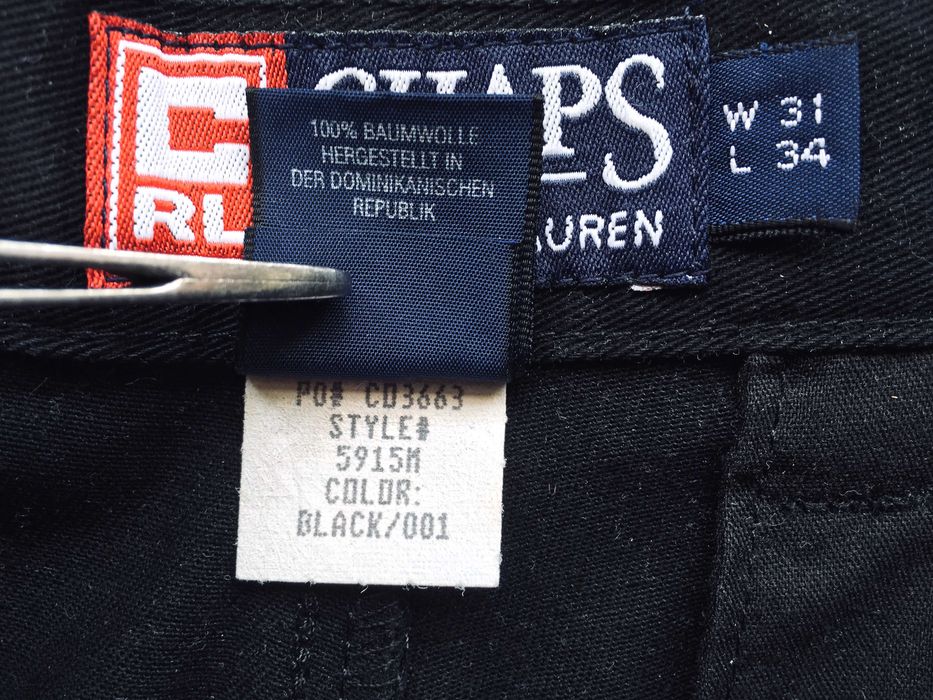 VINTAGE 2000 RALPH LAUREN® CHAPS® Pleated Trousers — W31 L34