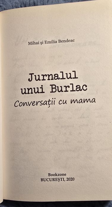 „Jurnalul unui Burlac – Conversații cu mama” – Mihai & Emilia Bendeac