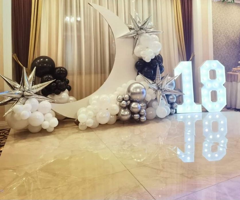 Mesaje luminoase si cifre 18 de inchiriat