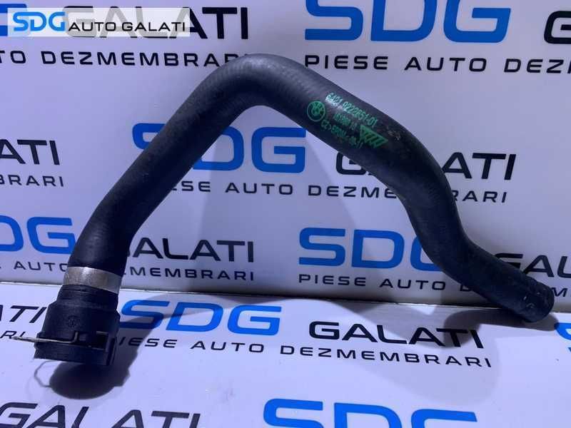 Furtun Conducta Apa Radiator Ulei Termoflot BMW Seria 3 E90 E91 2.0 D N47 2007 - 2011 Cod 9222651 6421922265101 16188010