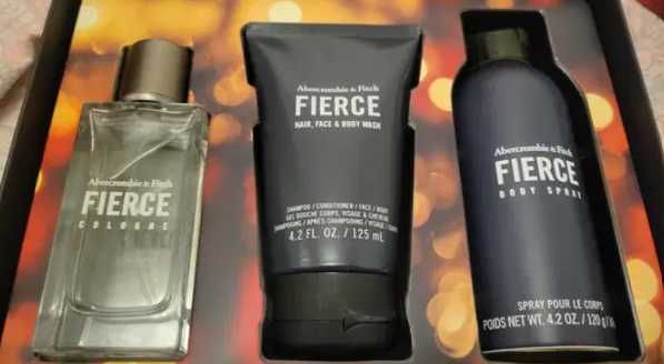 Подаръчен комплект Abercrombie & Fitch Fierce - парфюм,душ гел,дезодор
