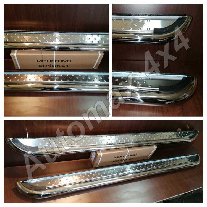 Praguri laterale inox "SOLID+" Dacia Duster