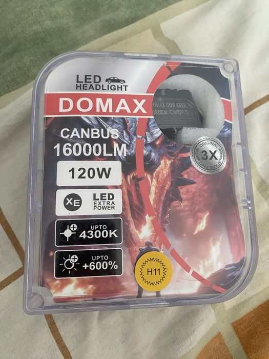 Led Domax h11 , лед лампочка