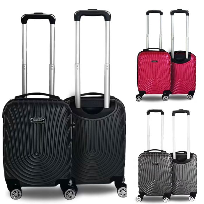 Куфар за ръчен багаж 48x33x21 см | Лек и здрав ABS с , 4 колела 360°