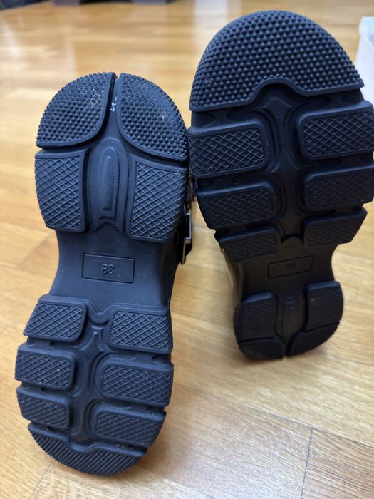 Cizme piele naturala neagra lacuita Benvenuti NOI 38