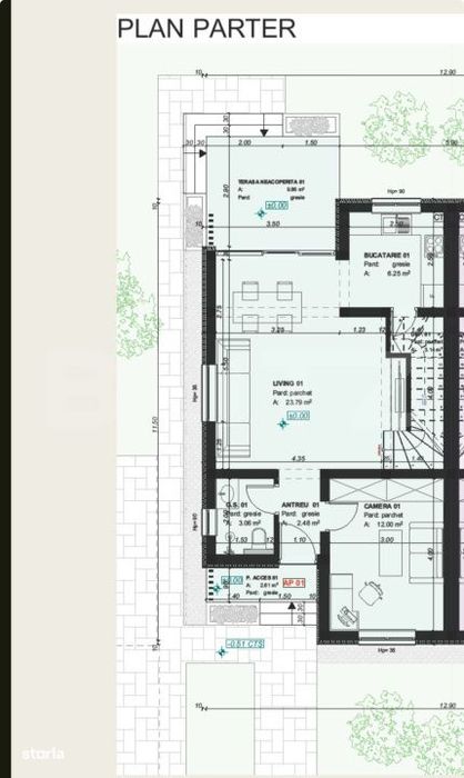 Duplex cu 3 camere de Vanzare in Sanandrei