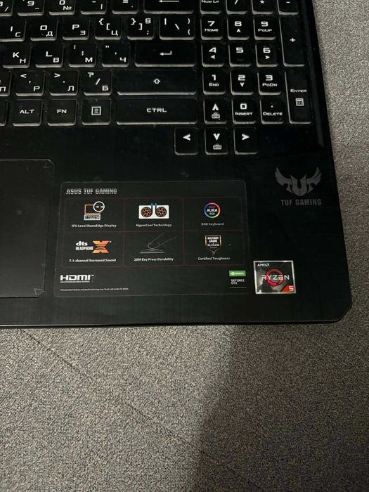 ASUS TUF Gaming FX505DD- Геймърски лаптоп