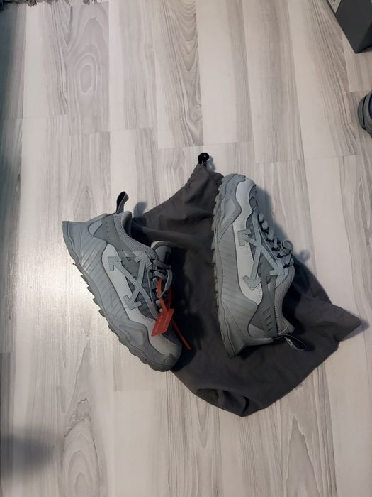 Off-White Odsy Low Top Chunky Sneakers Full Grey Size 43