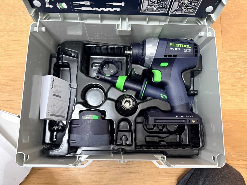 Vand Festool QUADRIVE TPC 18/4-Basic - NOU