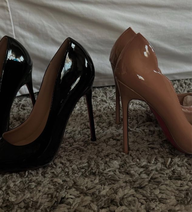 Pantofi Christian Louboutin piele pe comanda