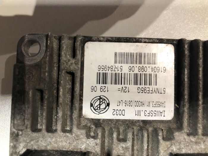 ECU Calculator motor Fiat Grande Punto 1.2 51784956 IAW 5SF3.M1 VIRGIN