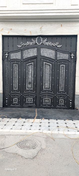 Дарвоза решётка Акфа краска киламиз.