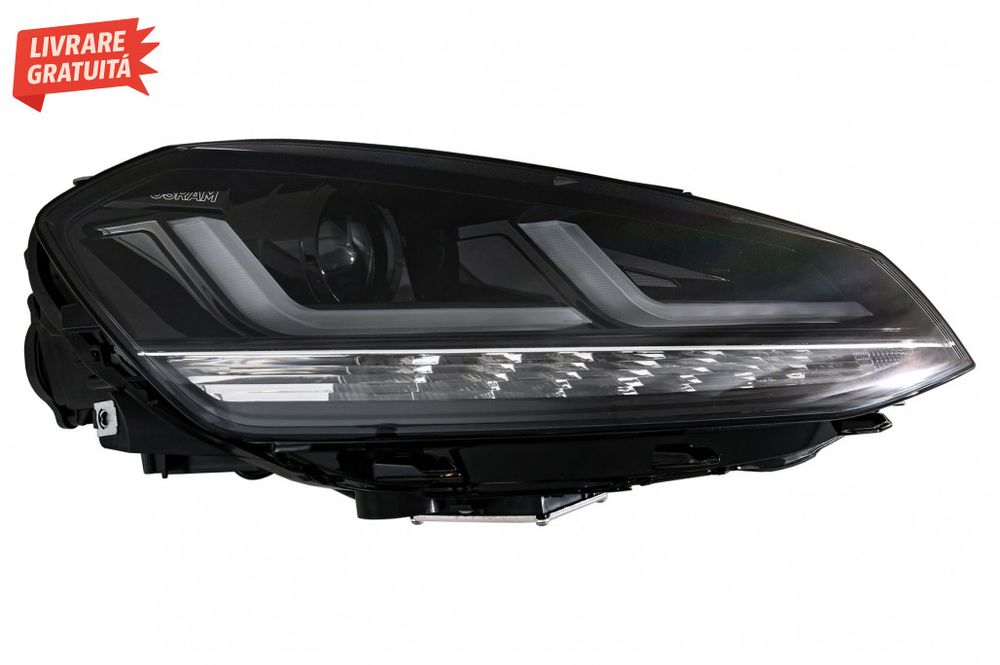 Faruri Osram Full LED VW Golf 7 VII (2012-2017) Black LEDriving