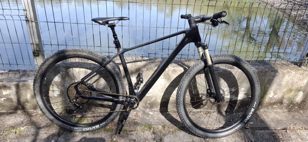 Bicicleta MTB full carbon