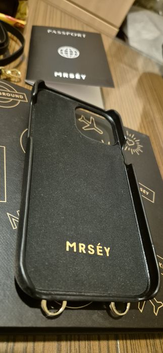 MRSEY iPhone 13 PRO MAX black Vegan PU Leather