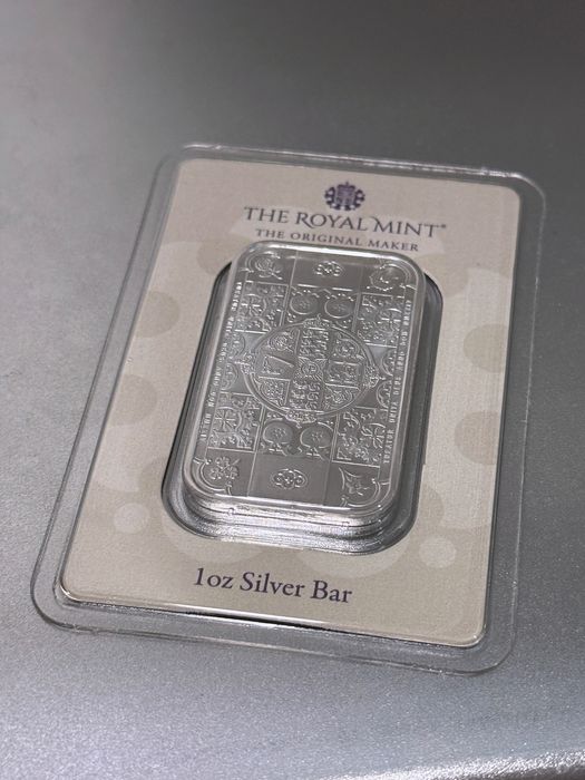 Lingou Argint 1 oz Coroana Regala – Ediție Limitată 5.000 buc Mondial