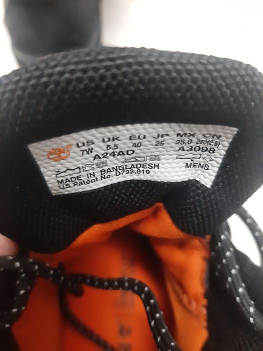 Vând Ghete Timberland Impermeabile Black Orange