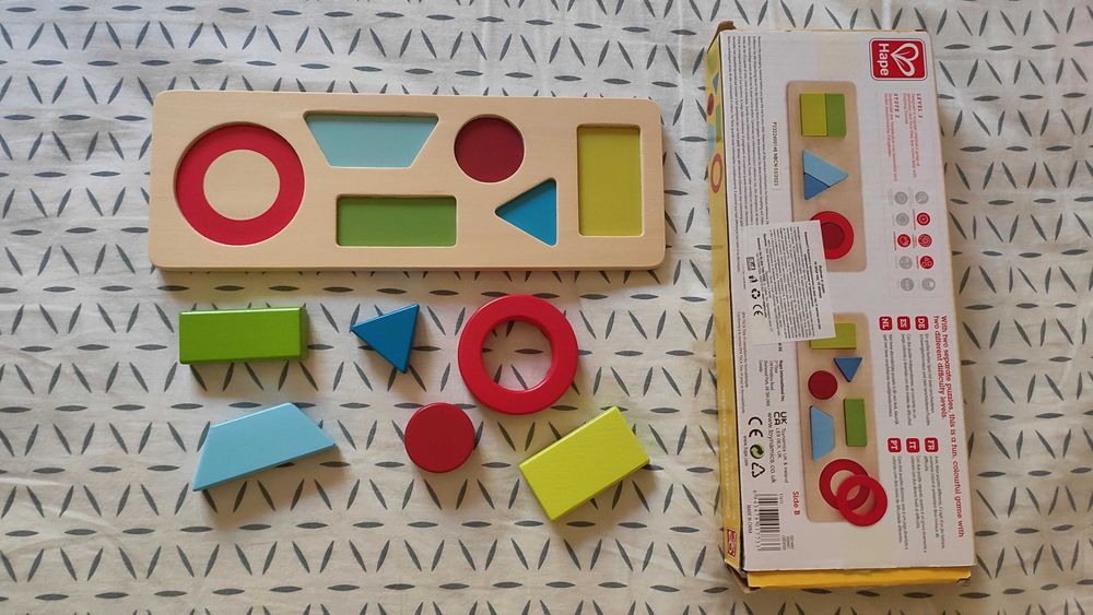 Дървени образователни играчки