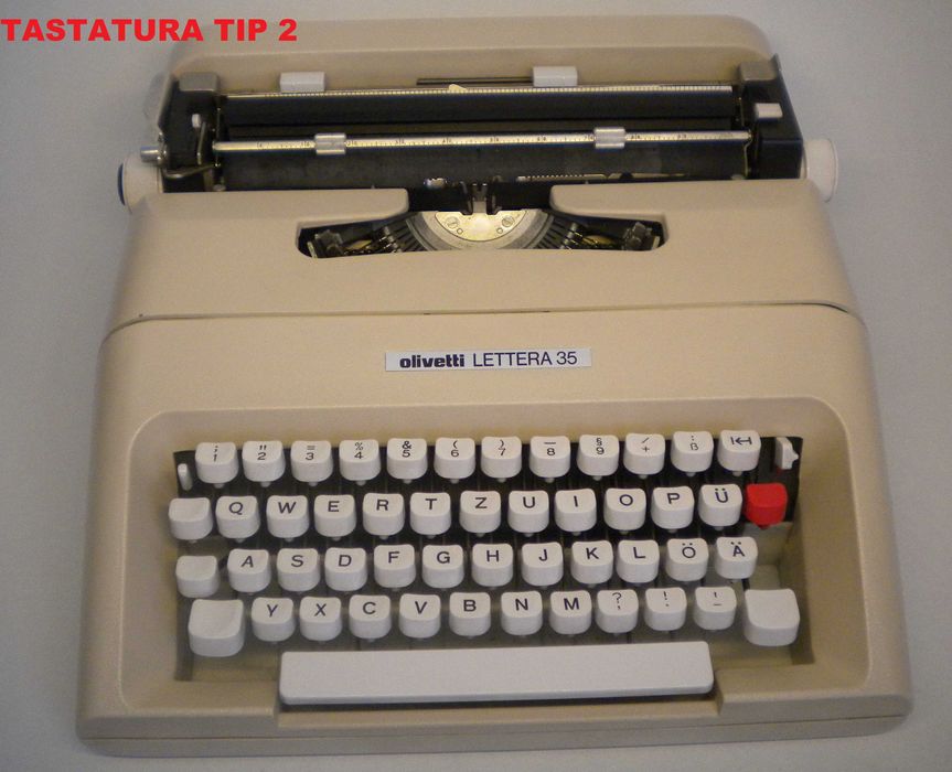 Masina de scris OLIVETTI LETTERA 35 , IBM 6715-001 si Ideal Naumann